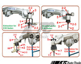 BMW Rear Suspension Bushing Extractor and Installer Kit (E39 Chassis)