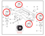 BMW (E53) Rear Suspension Bushing Extractor / Installer Kit