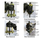 BMW (E87/E90) Rear Suspension Bushing Extractor/Installer Kit