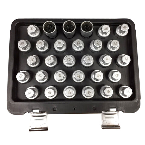Mercedes Benz Wheel Lock Socket Kit (30 PCS)