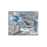 VW and Audi 1.6/2.0 TDI Crankshaft Locking Tool (T10490, T10492)