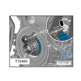 VW and Audi 1.6/2.0 TDI Crankshaft Locking Tool (T10490, T10492)